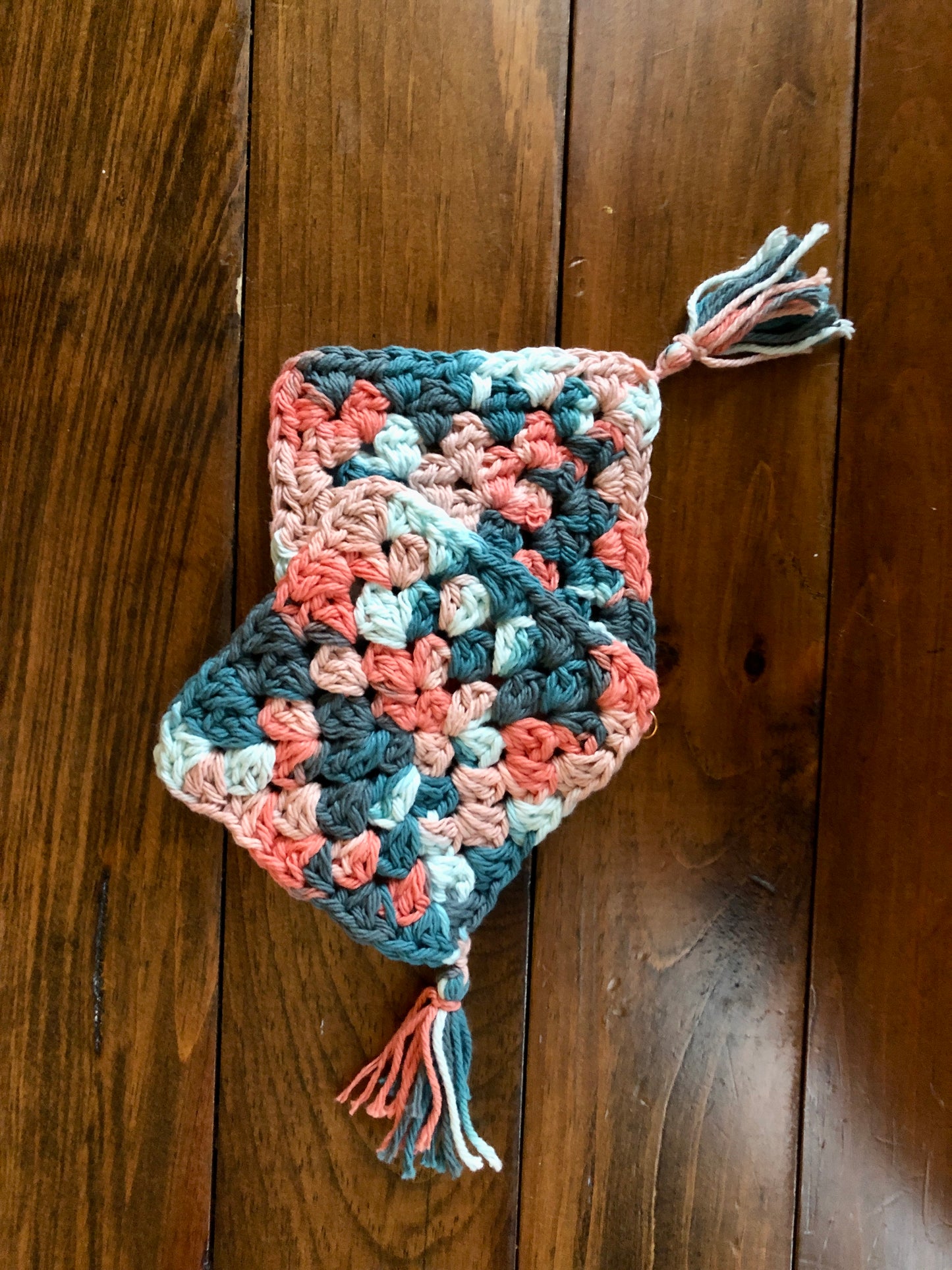 Square Crocheted Coaster