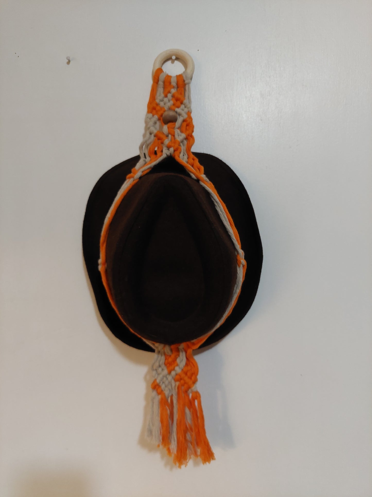 Handmade Macrame Hat Hanger