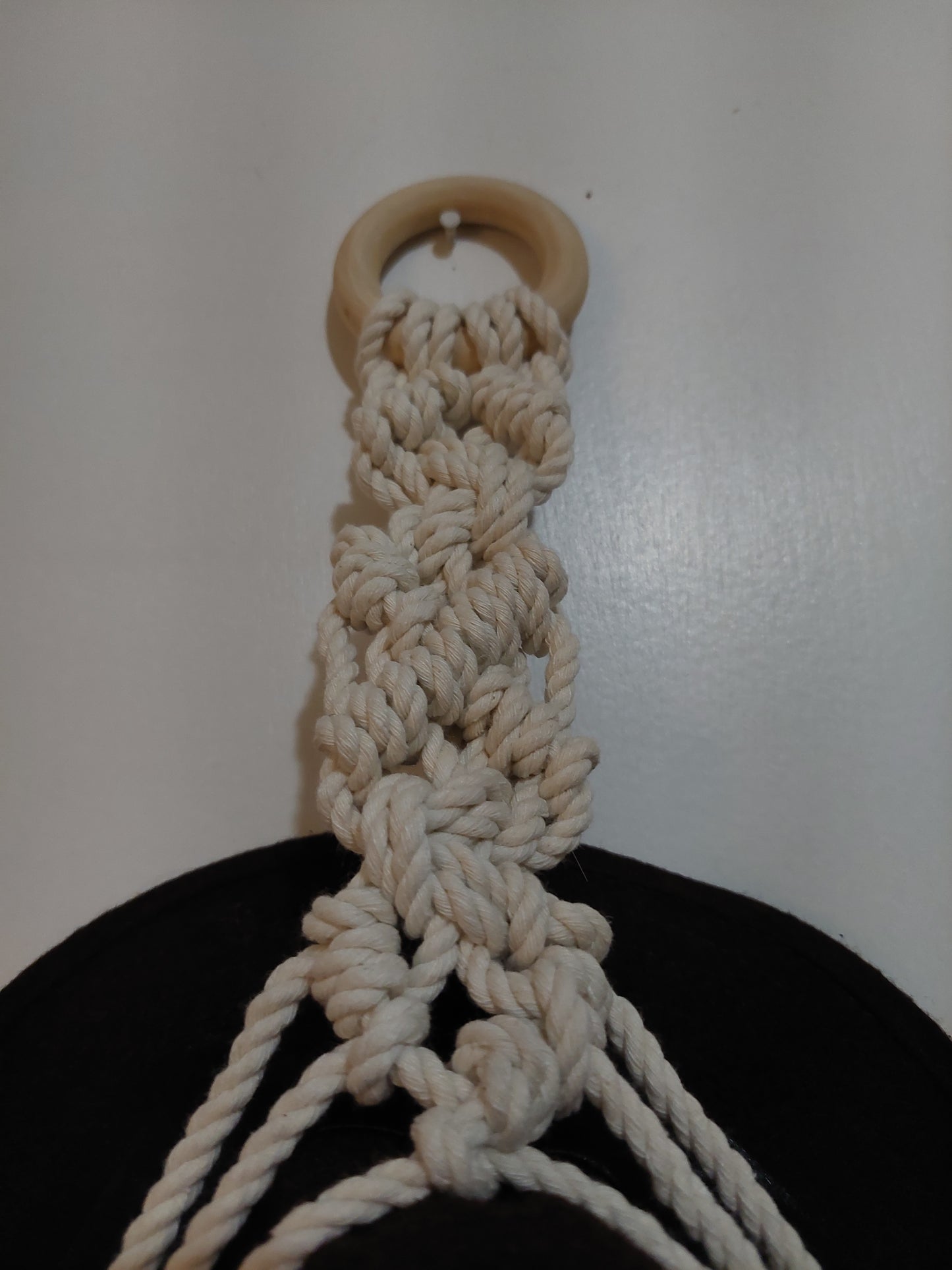 Handmade Macrame Hat Hanger