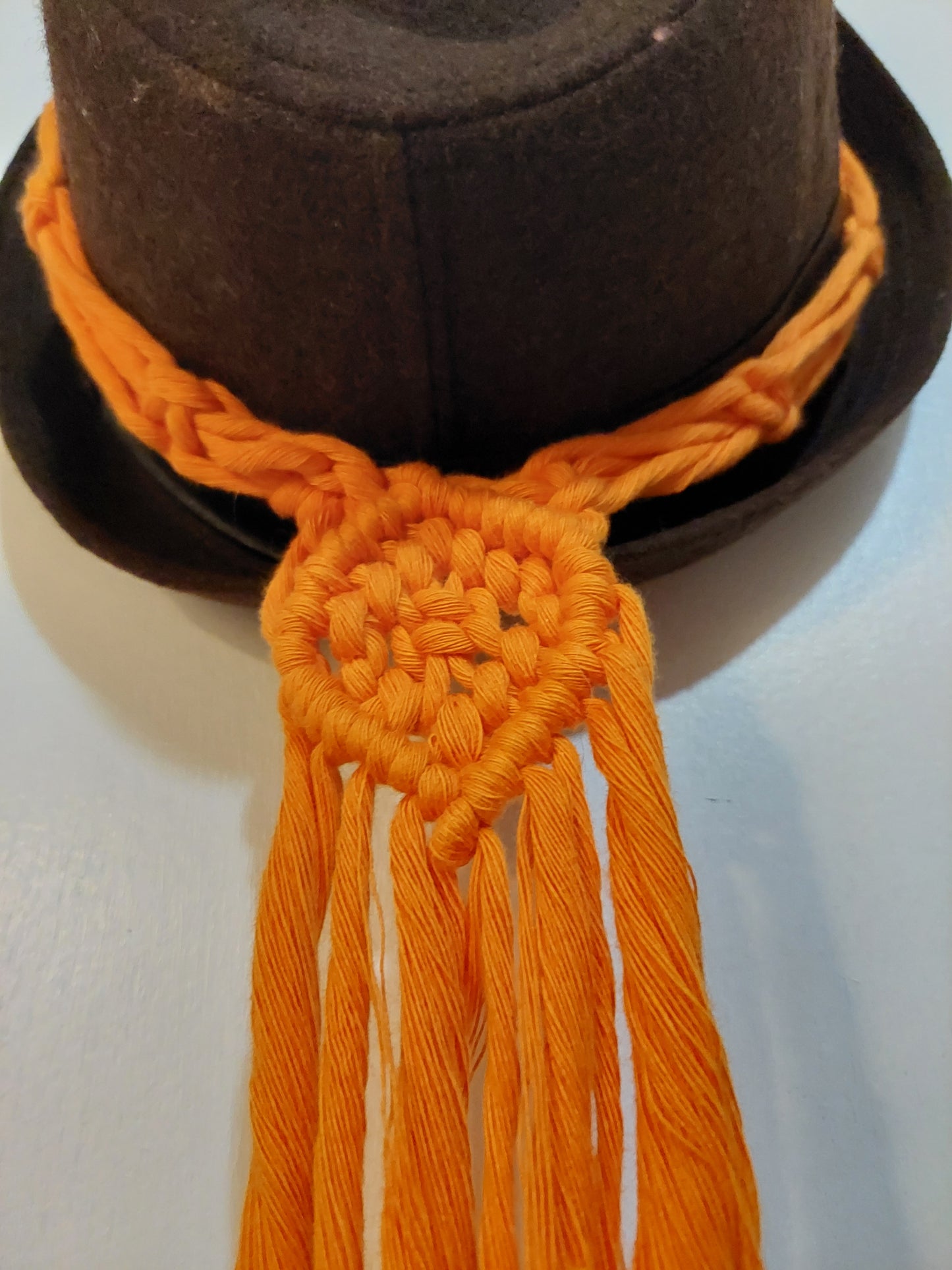 Handmade Macrame Hat Hanger