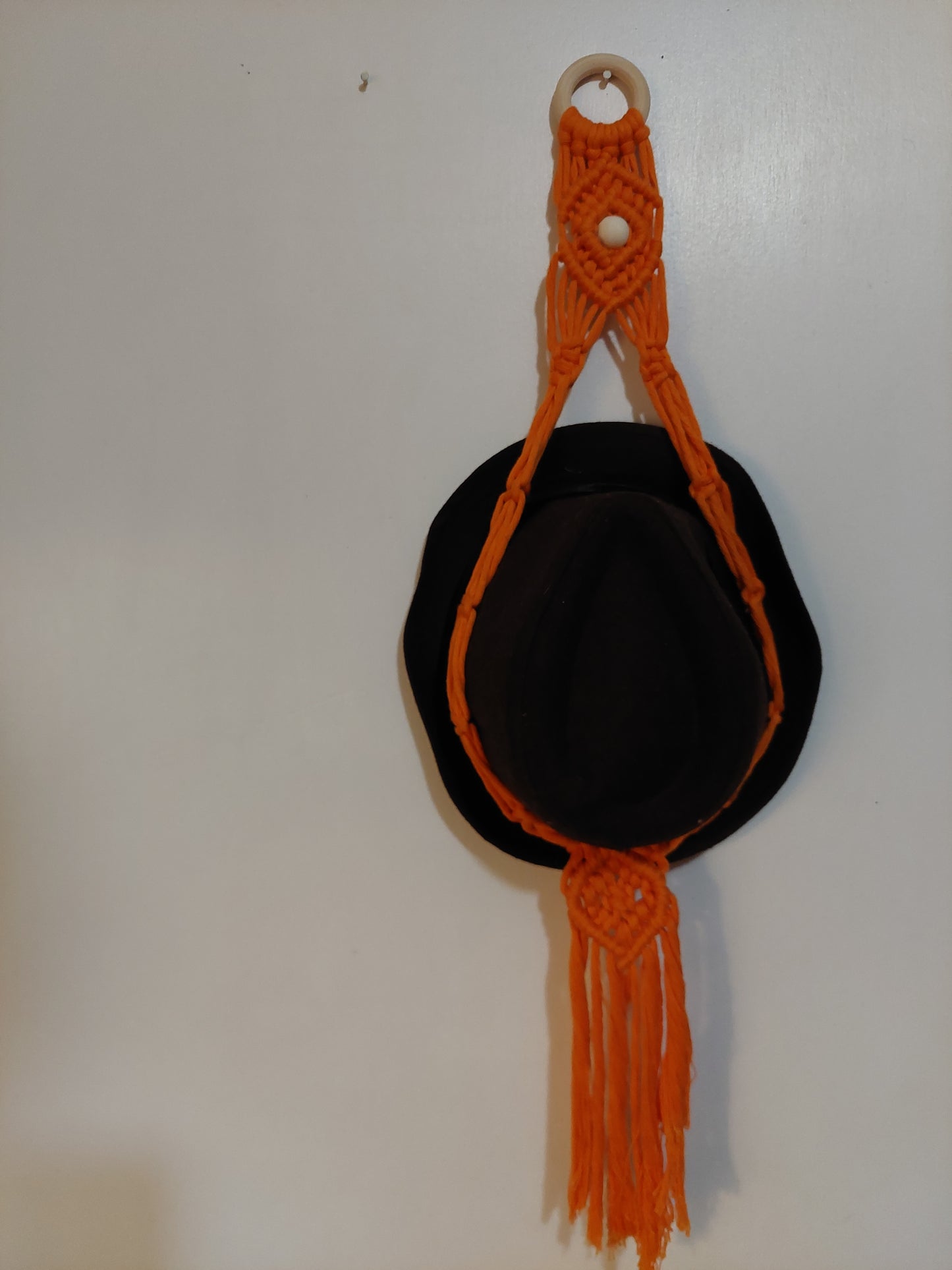 Handmade Macrame Hat Hanger