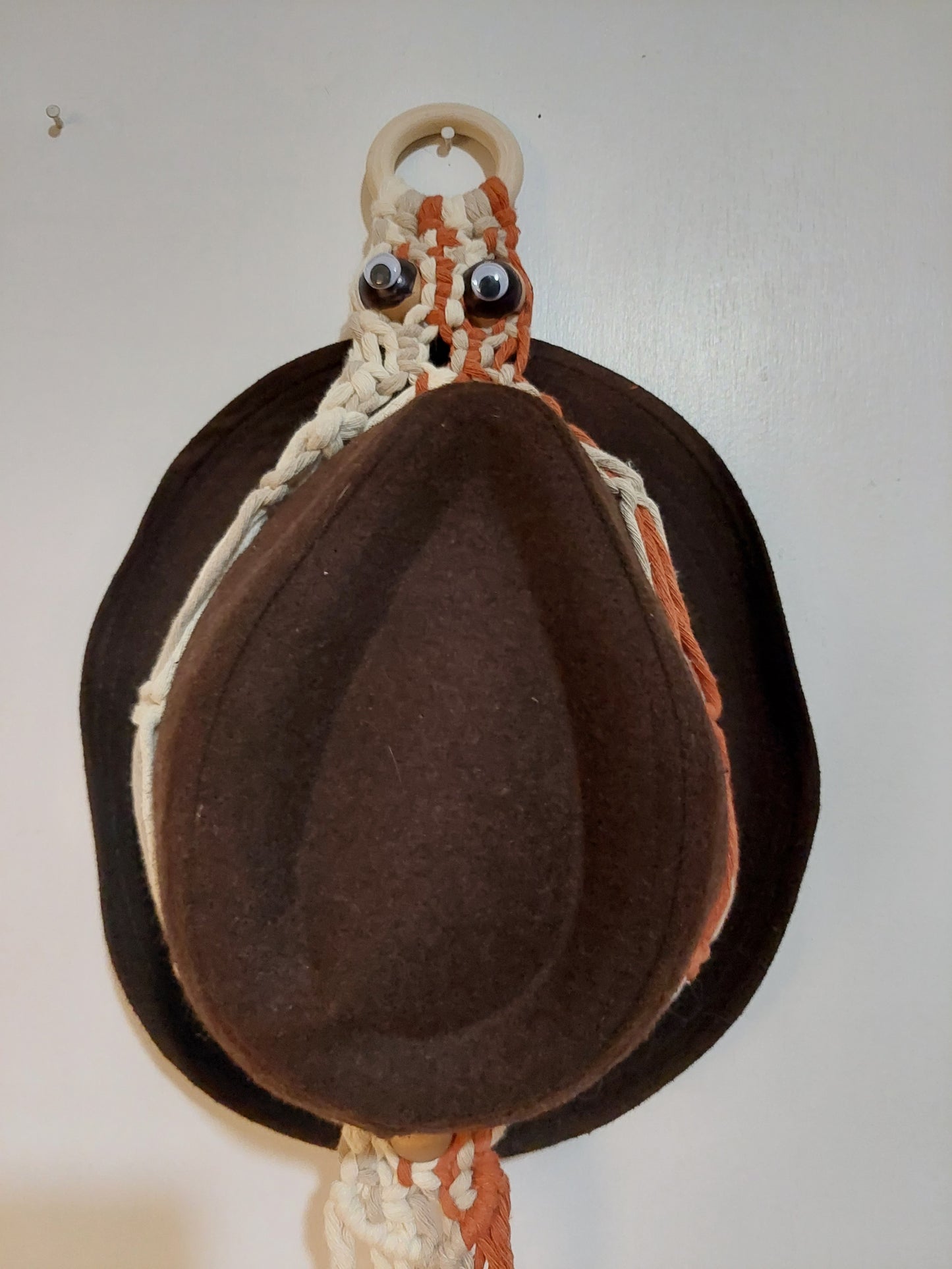Handmade Macrame Hat Hanger