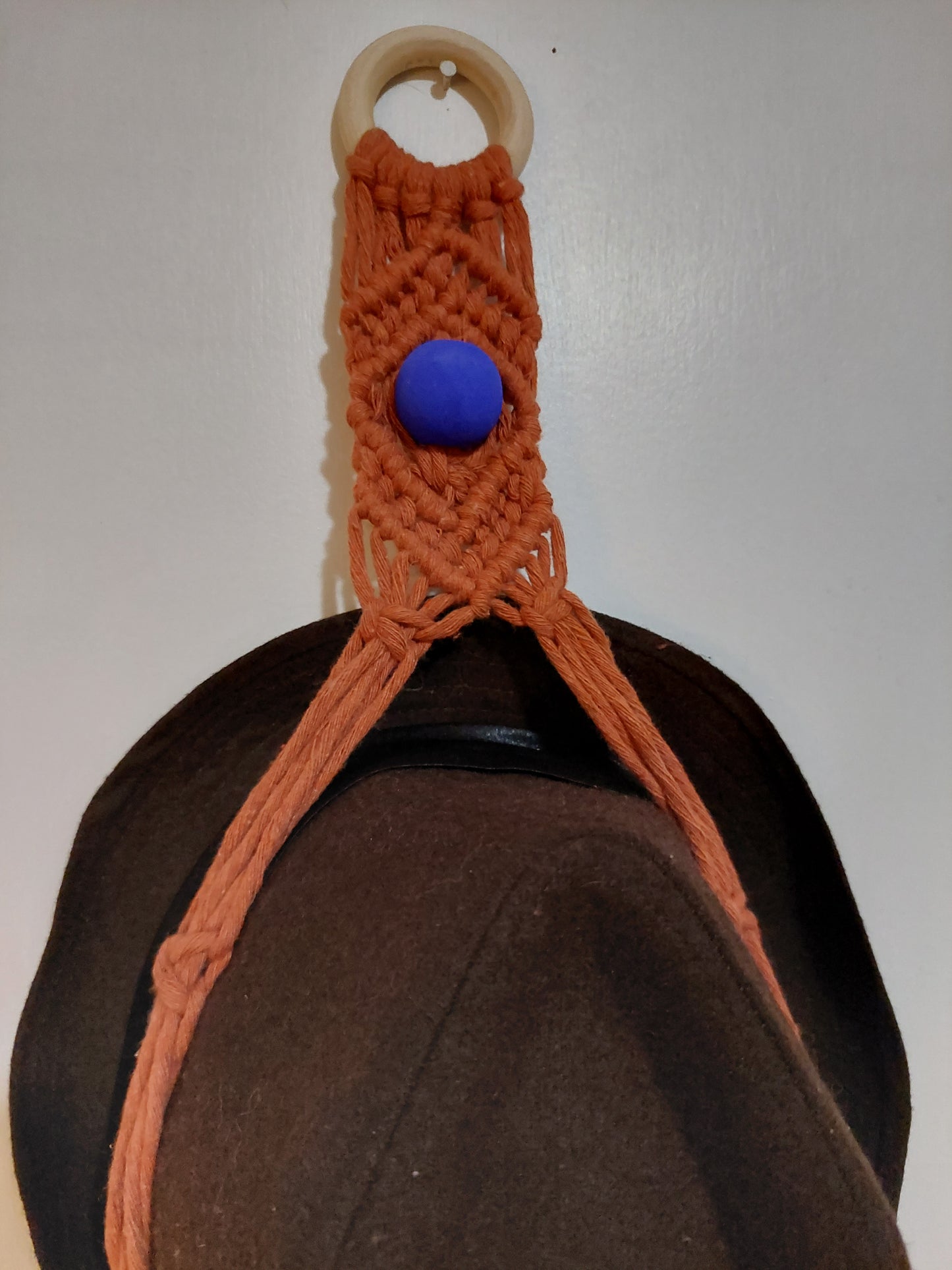 Handmade Macrame Hat Hanger
