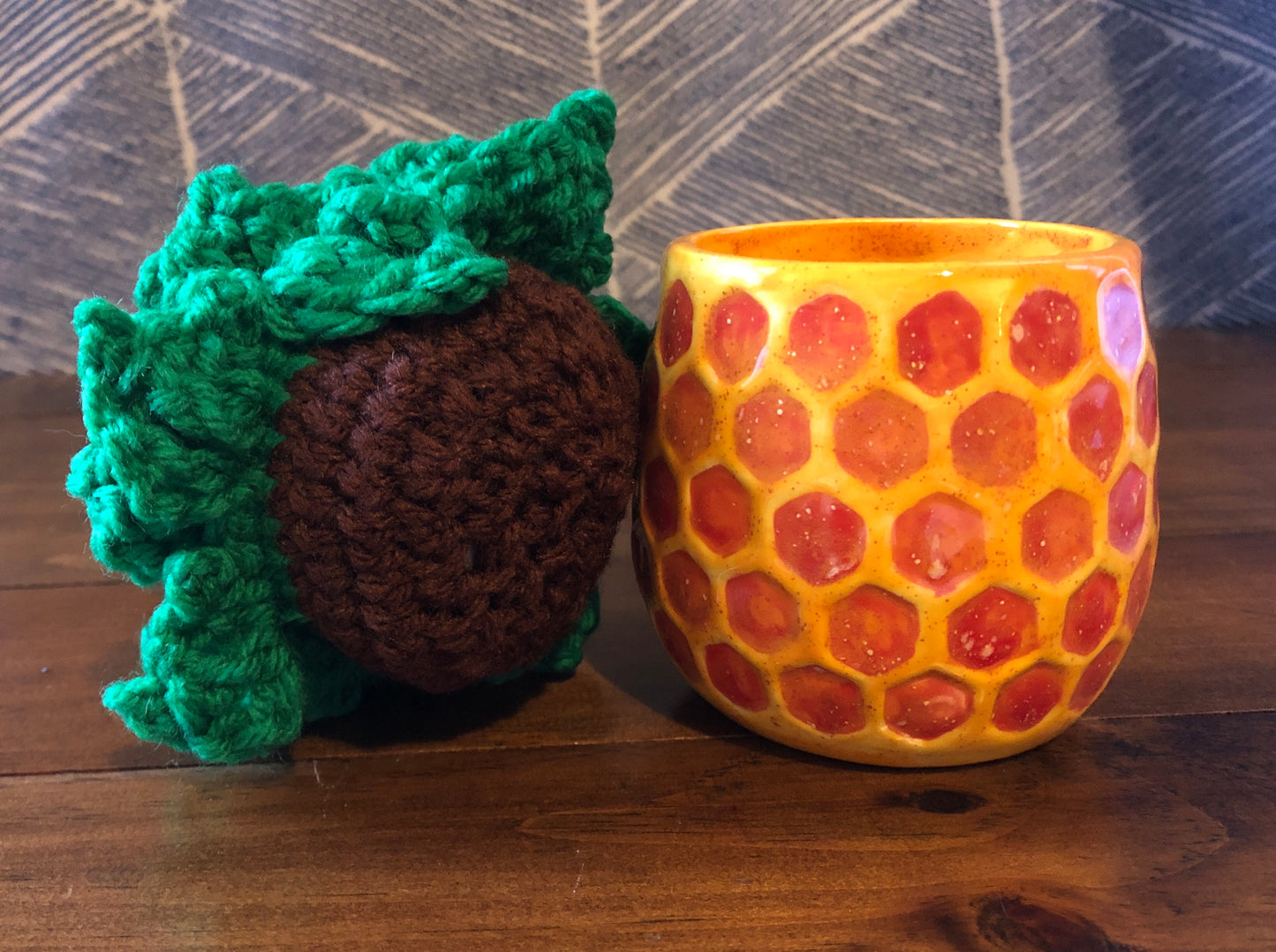 Crocheted Succulent