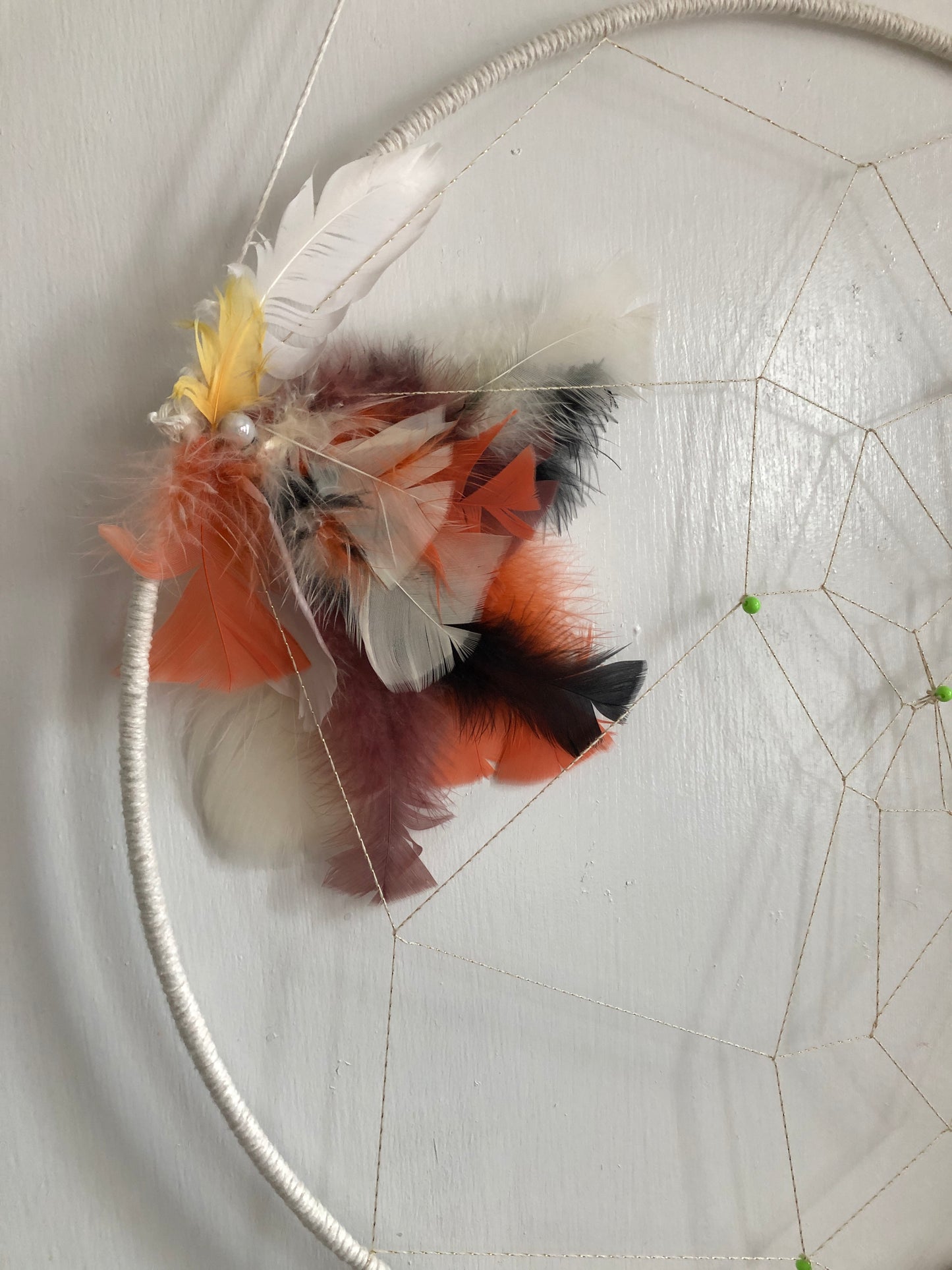 Large White Dreamcatcher