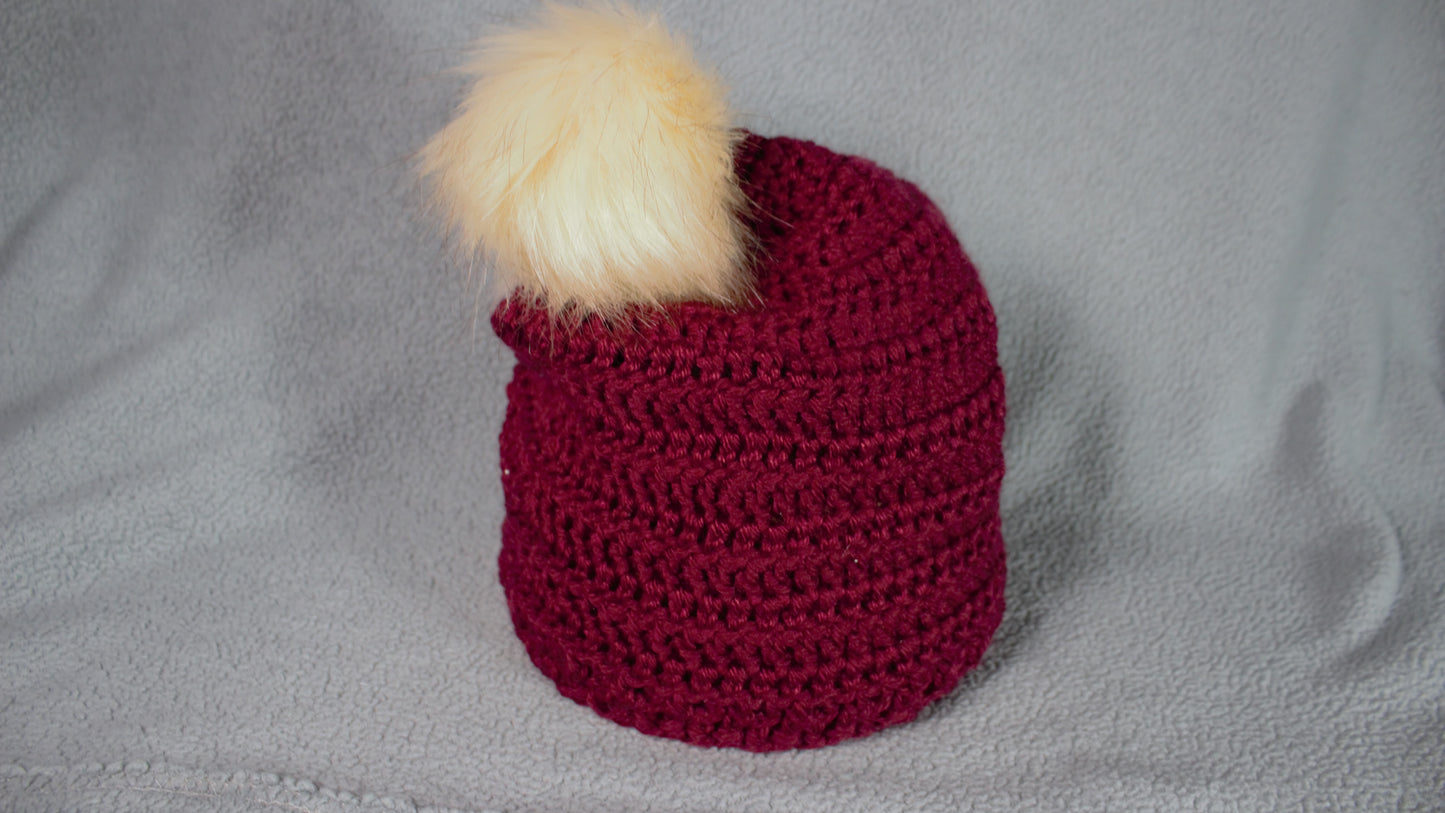 Crocheted Adult Hat