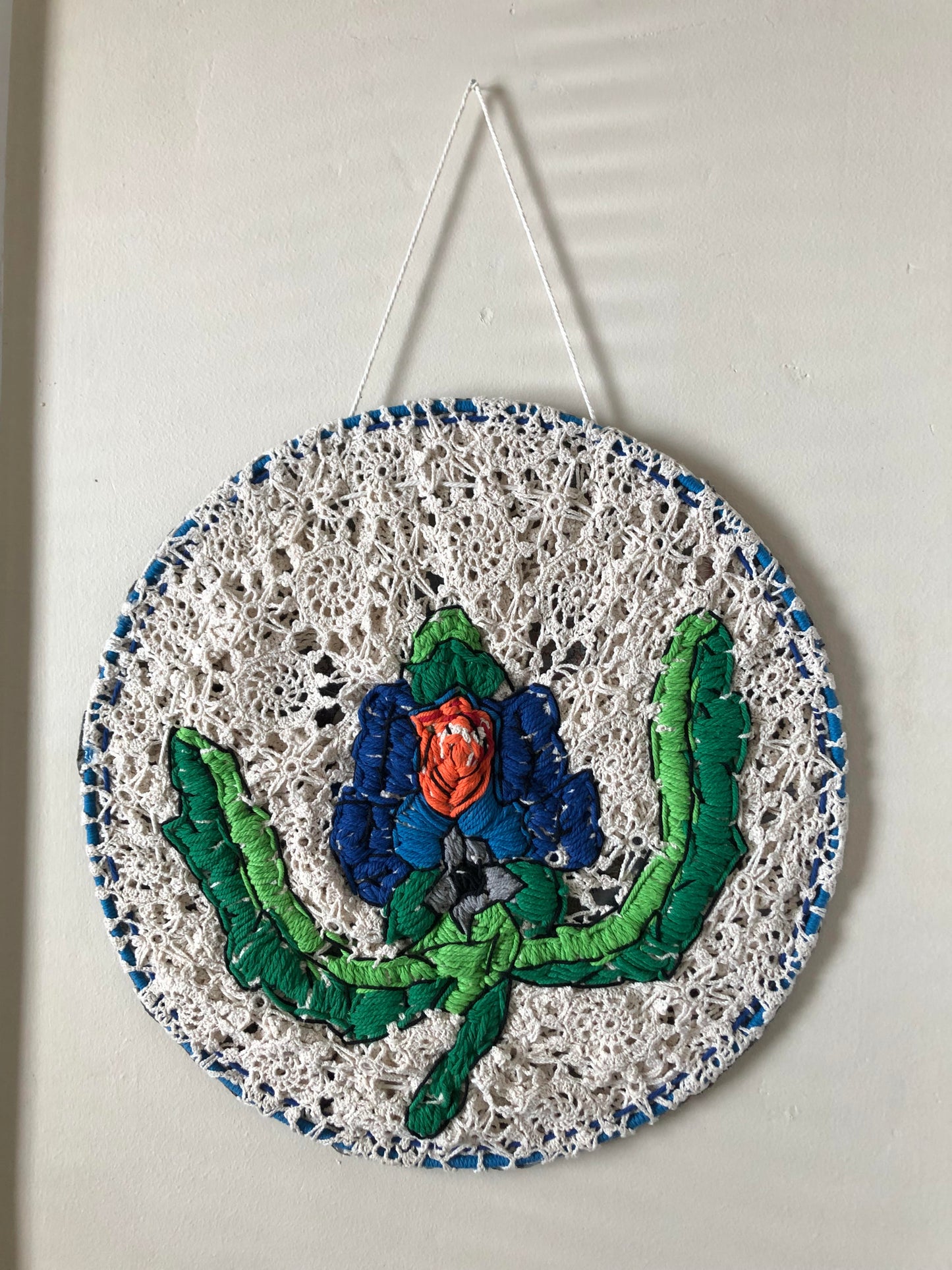 Macrame Lotus Wall Hanger