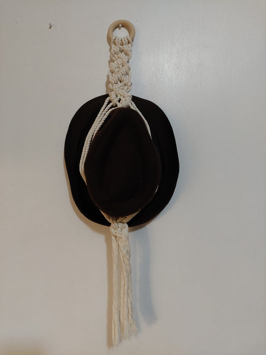 Handmade Macrame Hat Hanger