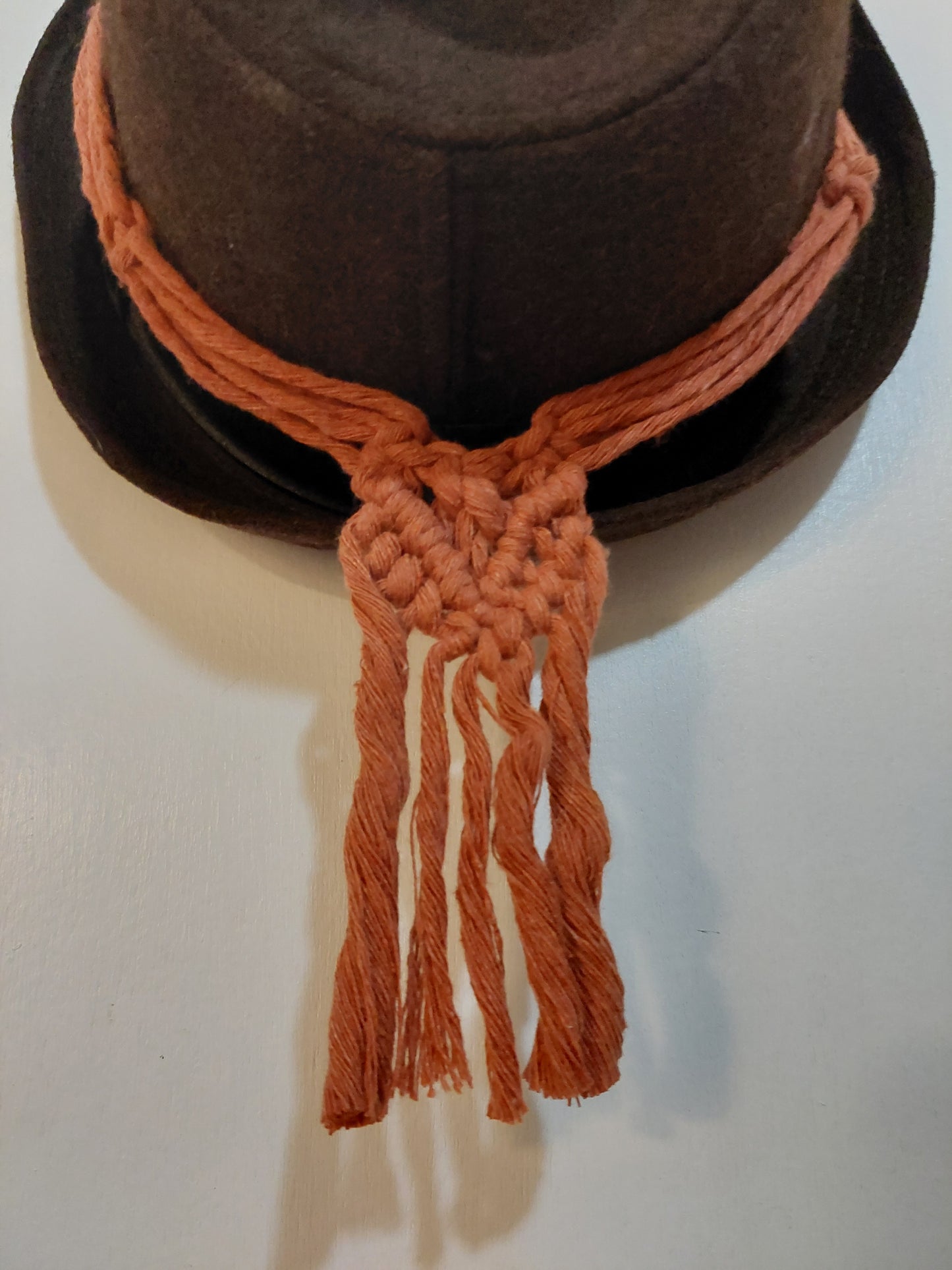 Handmade Macrame Hat Hanger