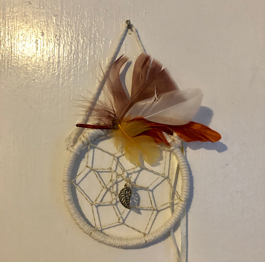Small White Dreamcatcher