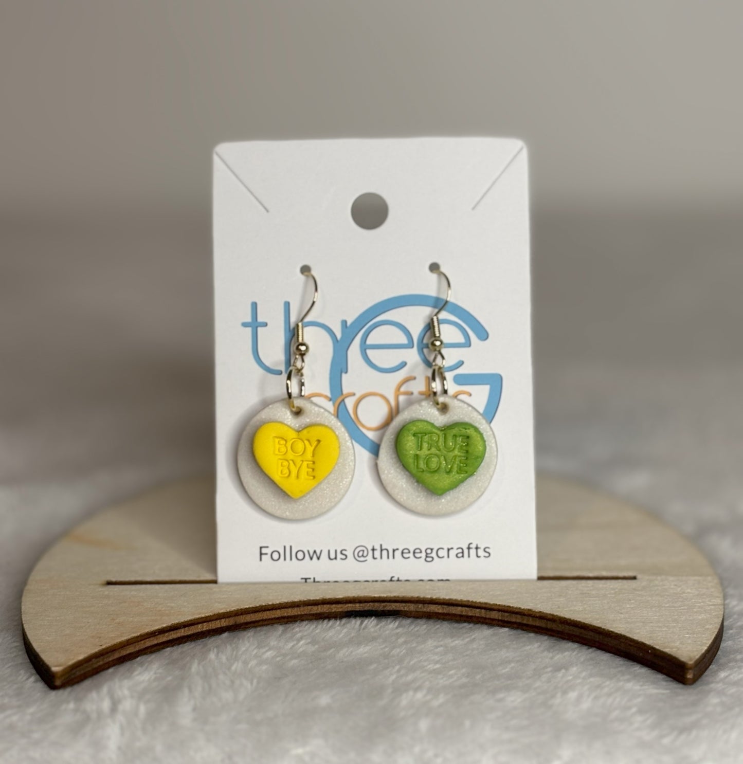 Valentines Day Heart Earrings