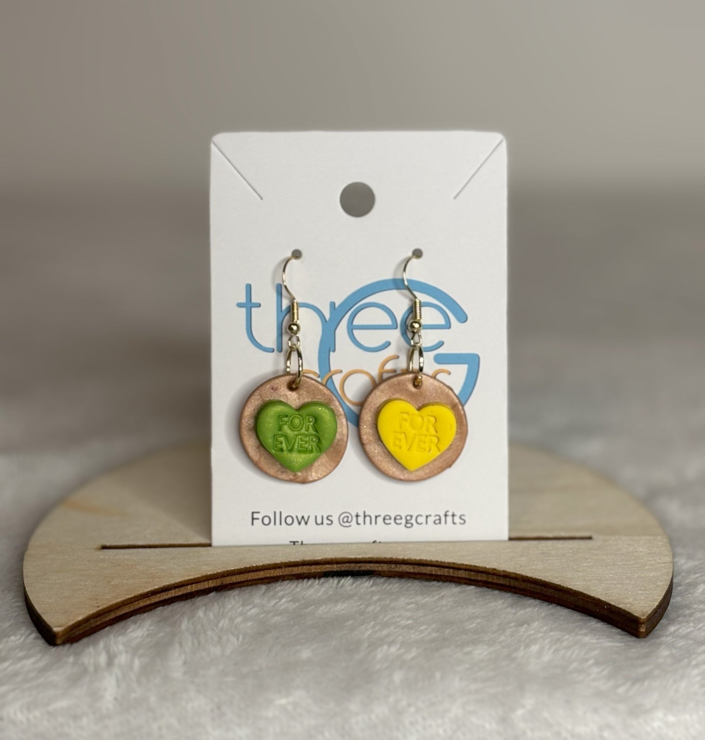 Valentines Day Heart Earrings
