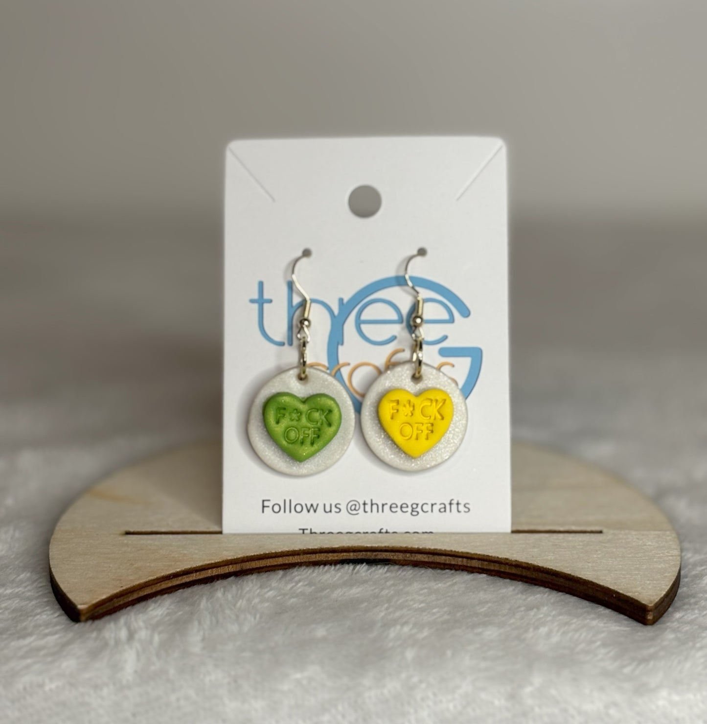 Valentines Day Heart Earrings