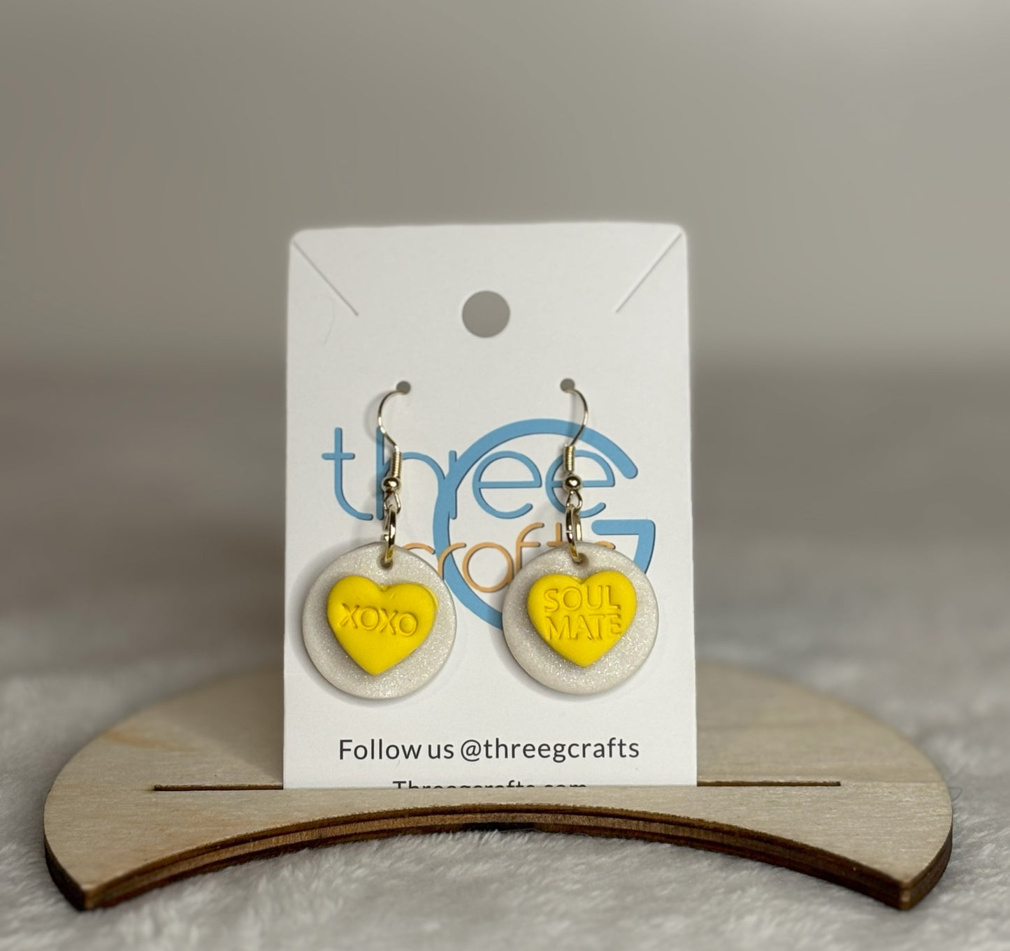 Valentines Day Heart Earrings