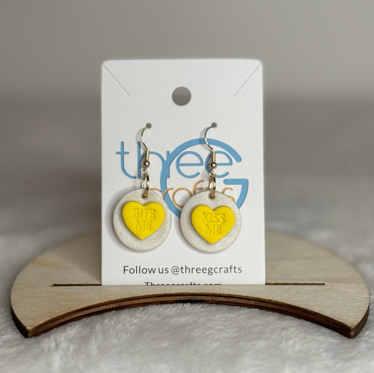 Valentines Day Heart Earrings
